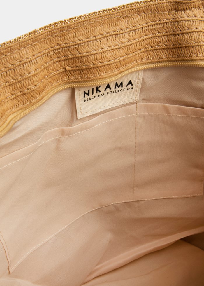 Total Paper Straw Beach Bag - Image 3