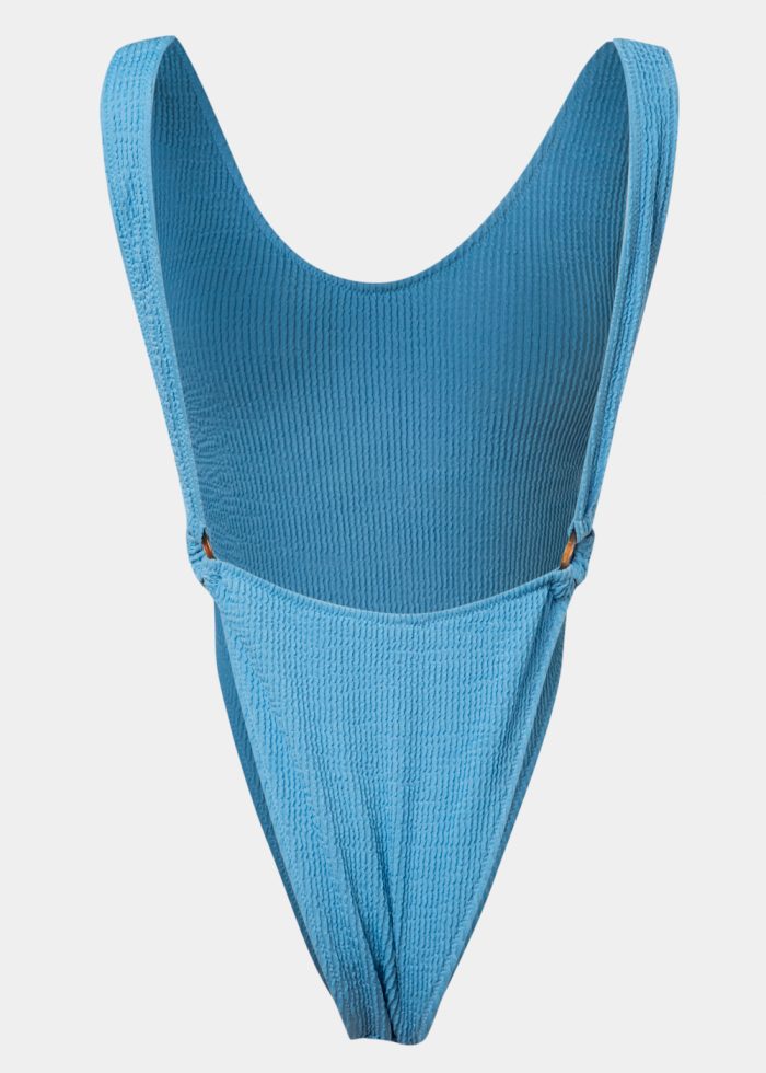 Tahiti One Piece - Baby Blue Crinkle - Image 2