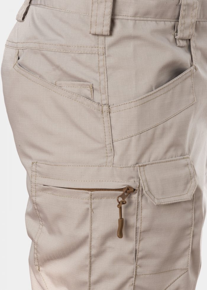 Beige Ripstop Cargo Pants - Image 3