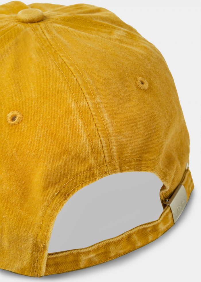 Washed Cotton Twill Cap - Mustard - Image 3