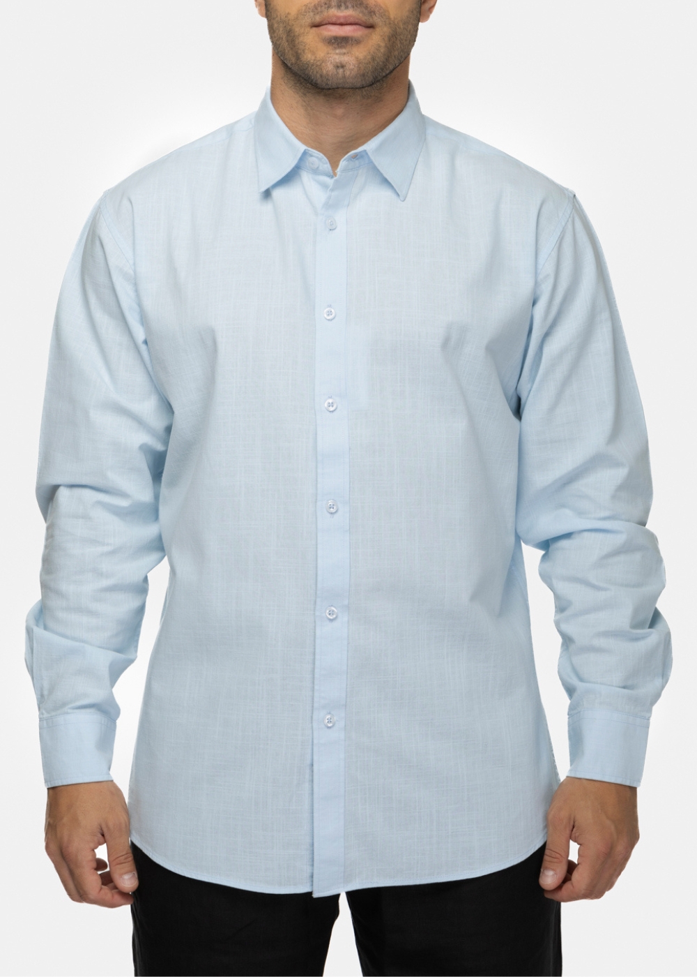 100% Cotton Light Blue Shirt 100% Cotton Light Blue Shirt - Image 1
