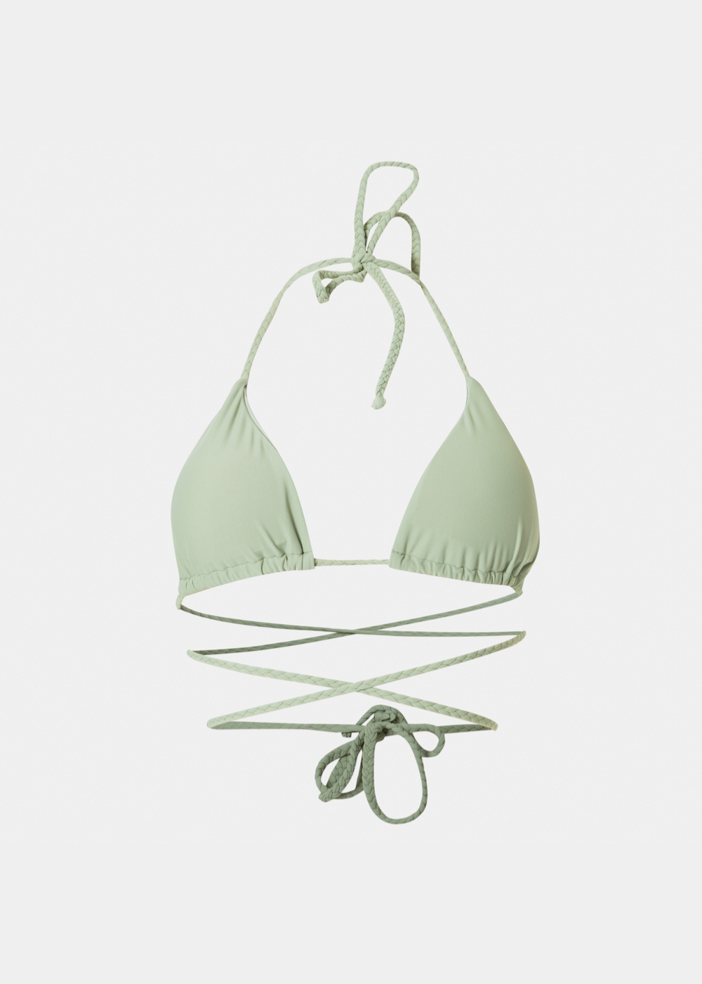 Bali Bikini Top - Mint Braided Dacron Bali Bikini Top - Mint Braided Dacron - Image 1