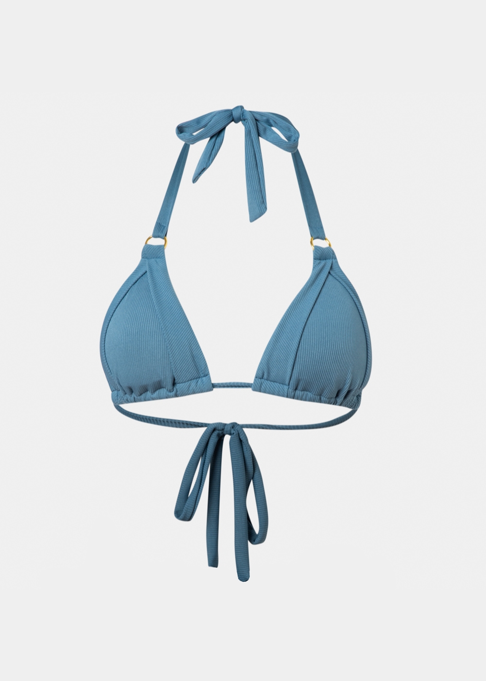 Capri Bikini Top - Air Force Blue Rib Capri Bikini Top - Air Force Blue Rib - Image 1