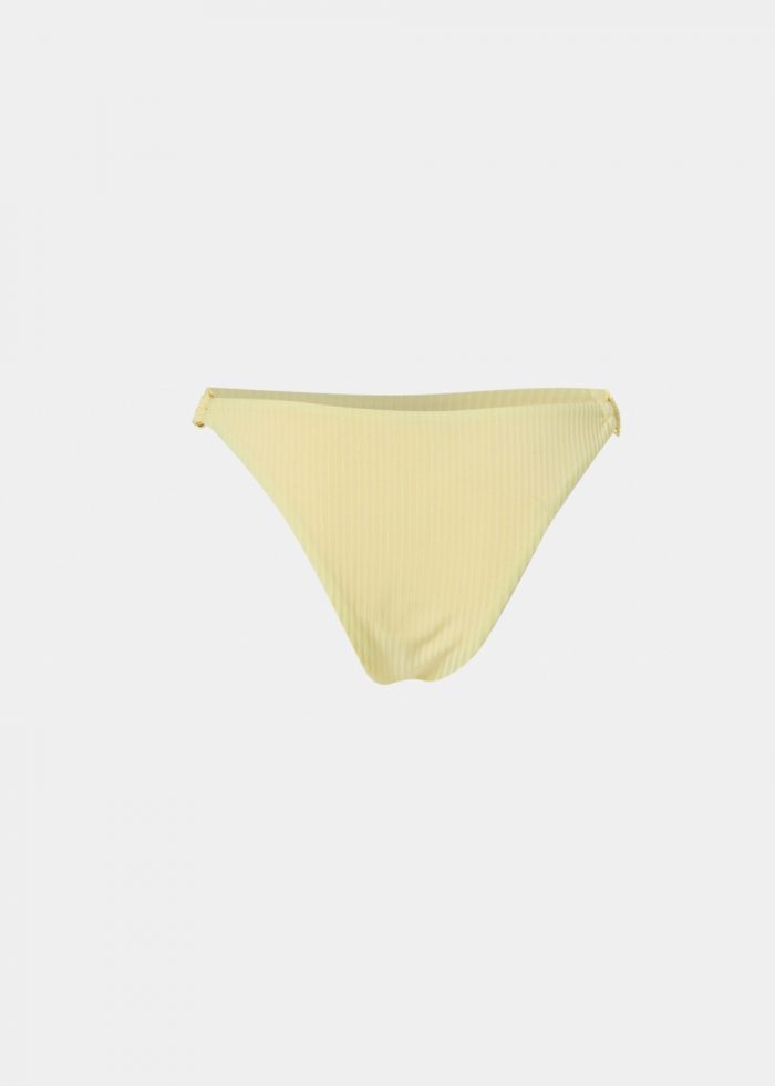 Capri Bikini Bottom - Yellow Rib - Image 2