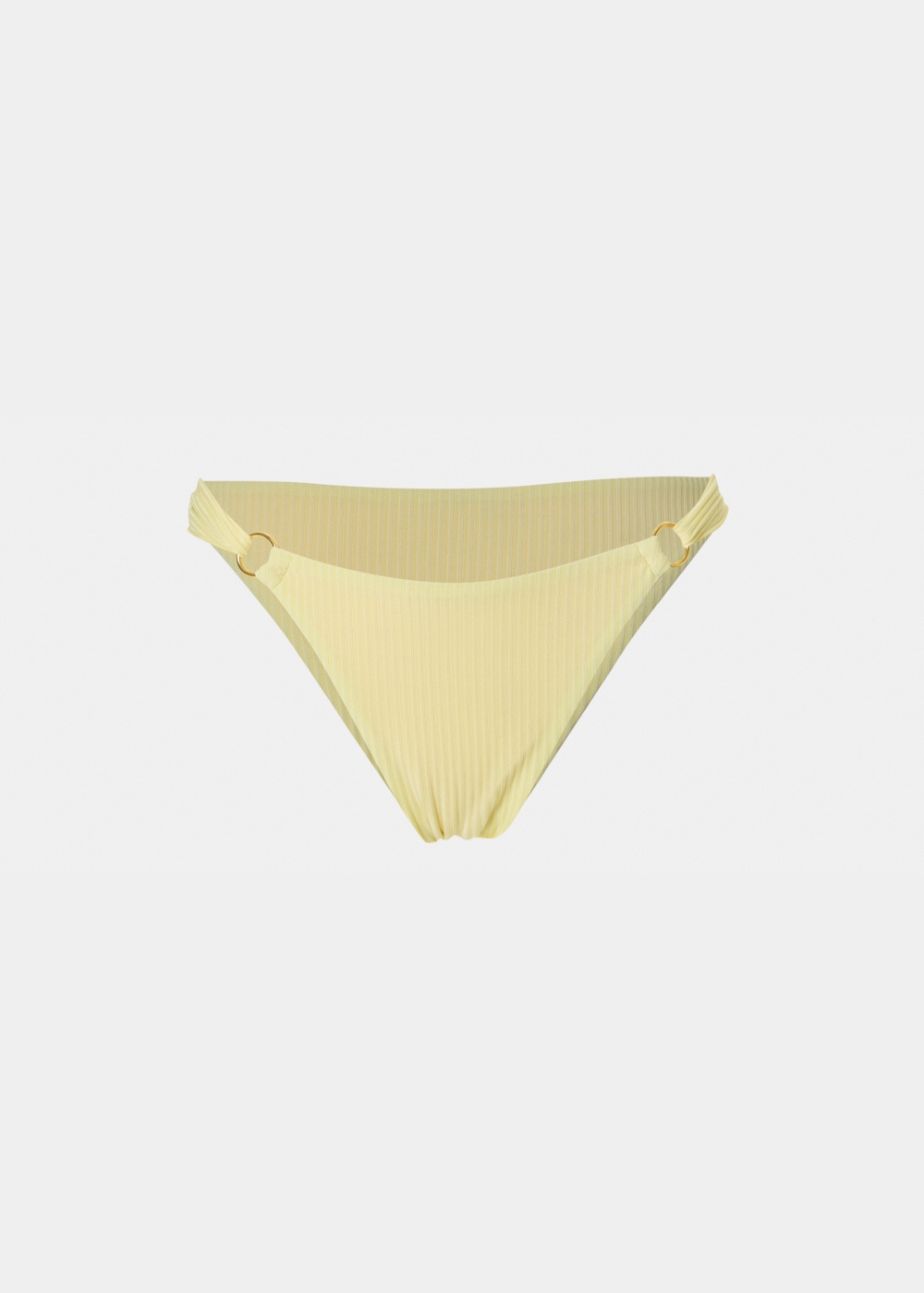 Capri Bikini Bottom - Yellow Rib Capri Bikini Bottom - Yellow Rib - Image 1
