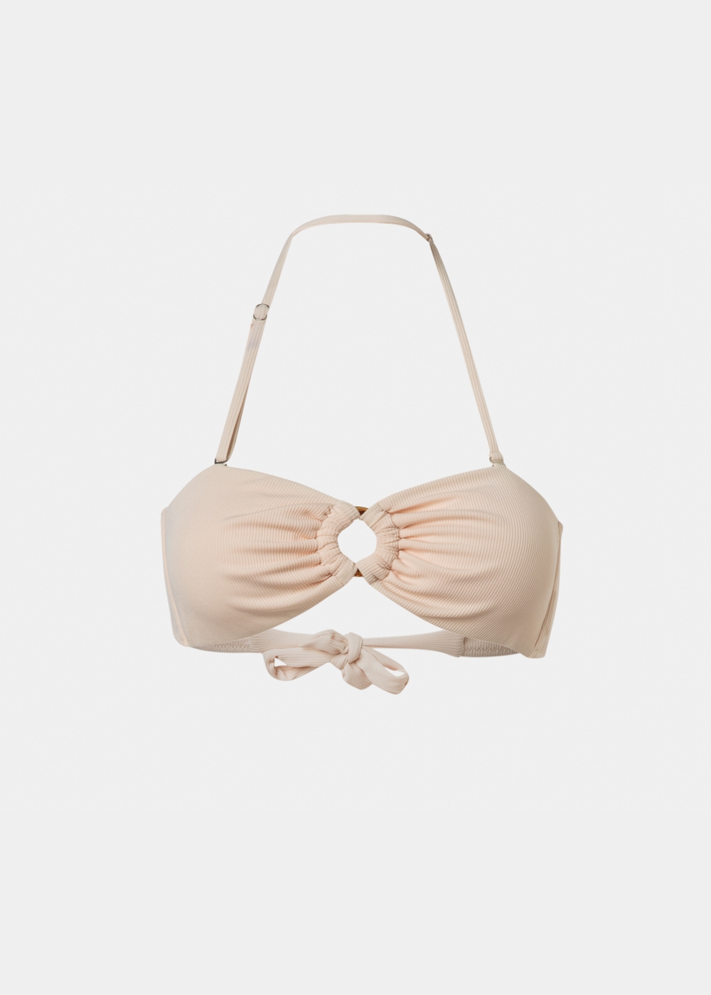 Sicily Bikini Top - Cream Rib Sicily Bikini Top - Cream Rib - Image 1