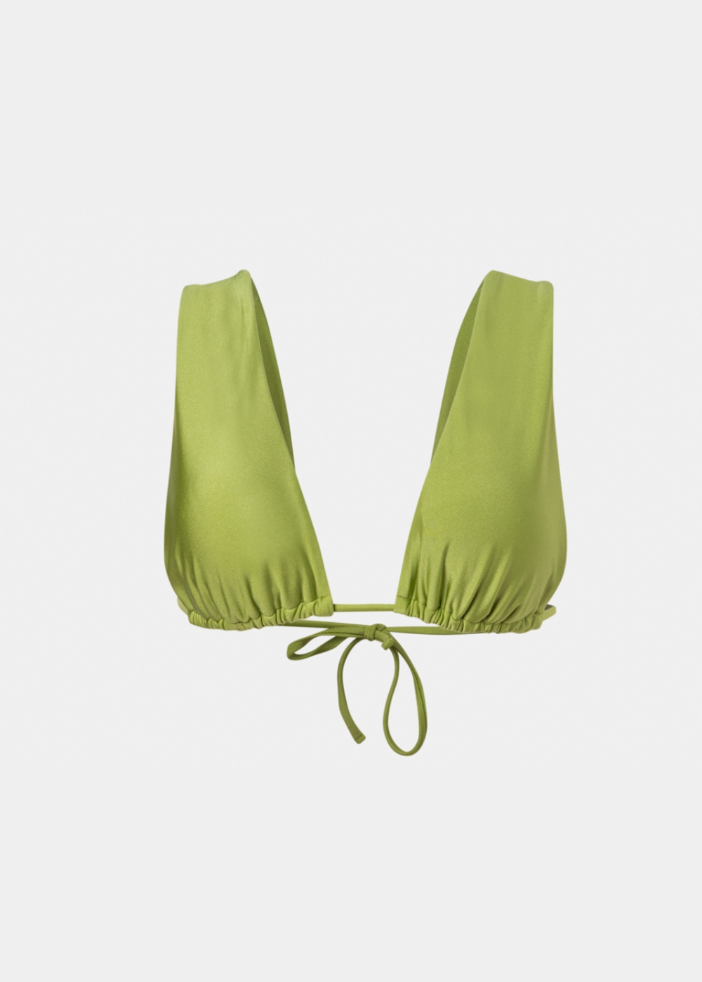 Kea Bikini Top - Lime Dacron Kea Bikini Top - Lime Dacron - Image 1