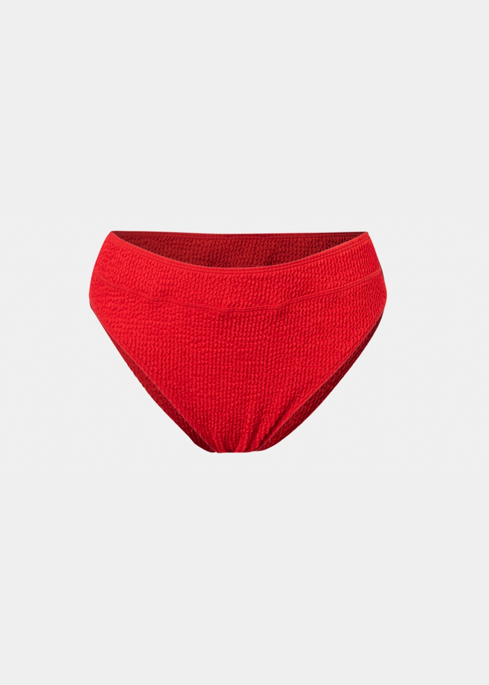 Corsica Bikini Bottom - Red Crinkle Corsica Bikini Bottom - Red Crinkle - Image 1