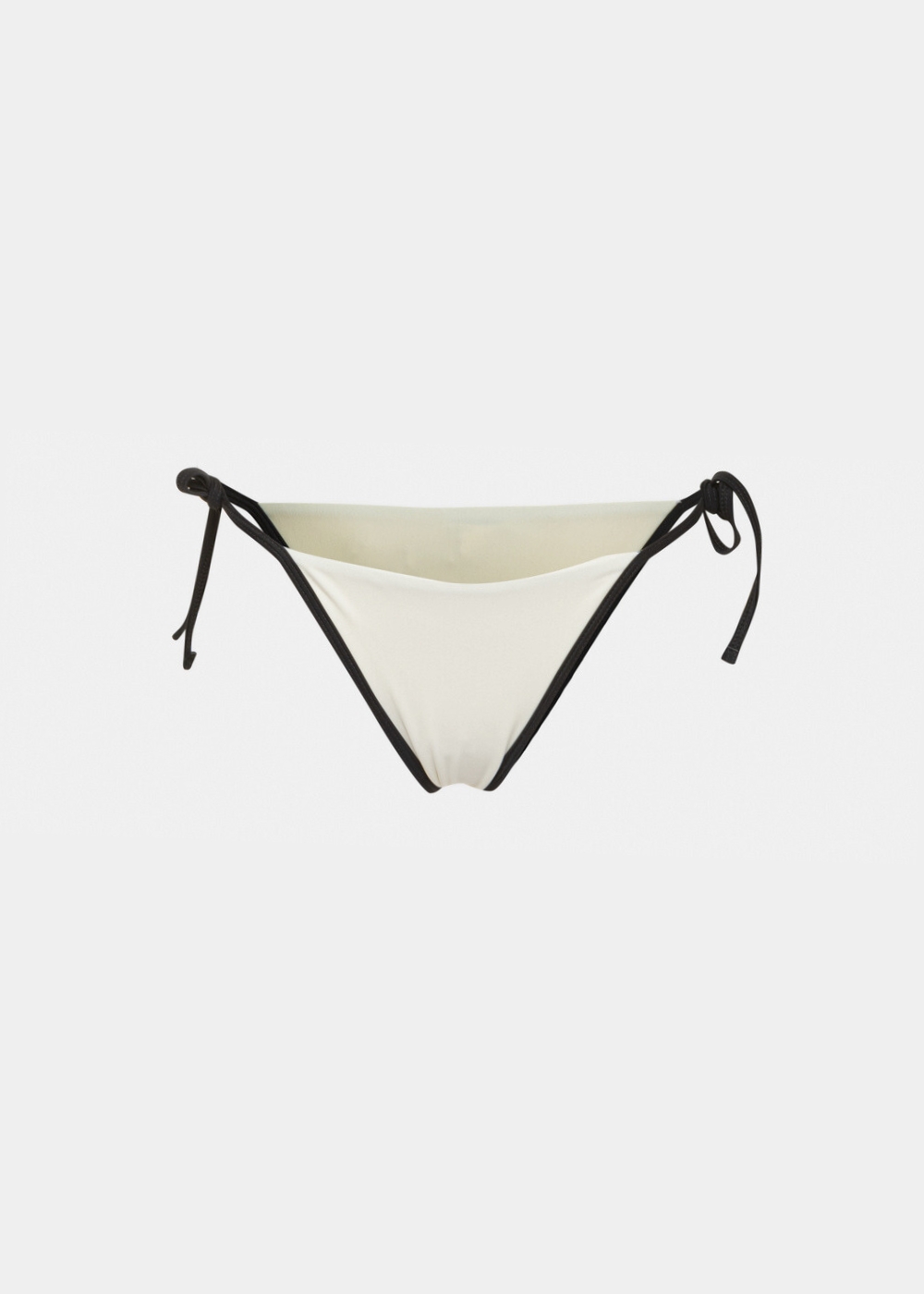 Aruba Bikini Bottom - Cream/Black Dacron Aruba Bikini Bottom - Cream/Black Dacron - Image 1