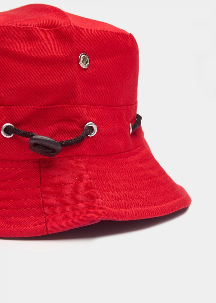 Sport Bucket Hat Red - Image 3