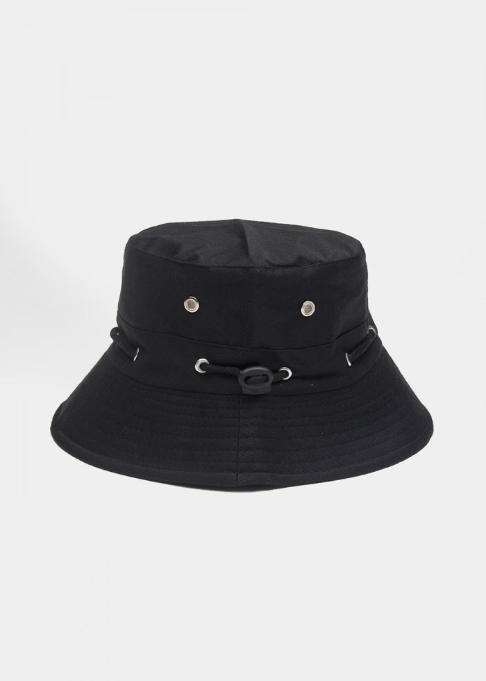 Sport Bucket Hat Black - Image 2