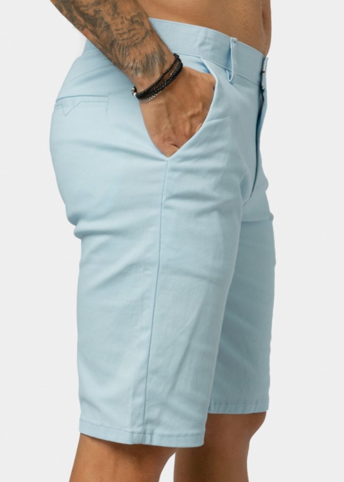 Azure Cotton Shorts - Image 2