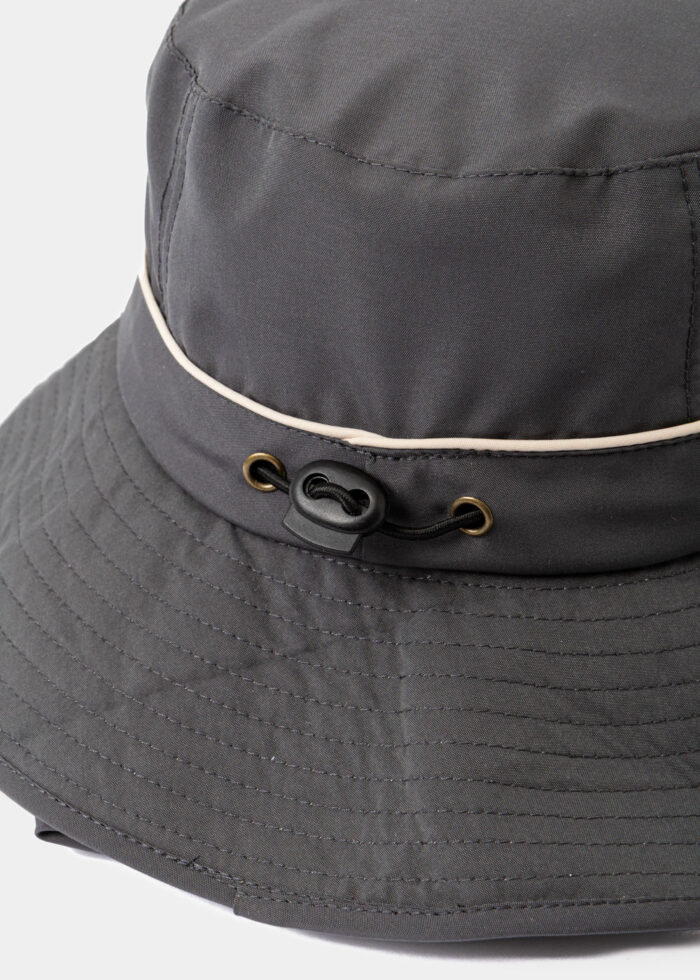 Grey Active Hat w/ Hidden Neck Protector - Image 3