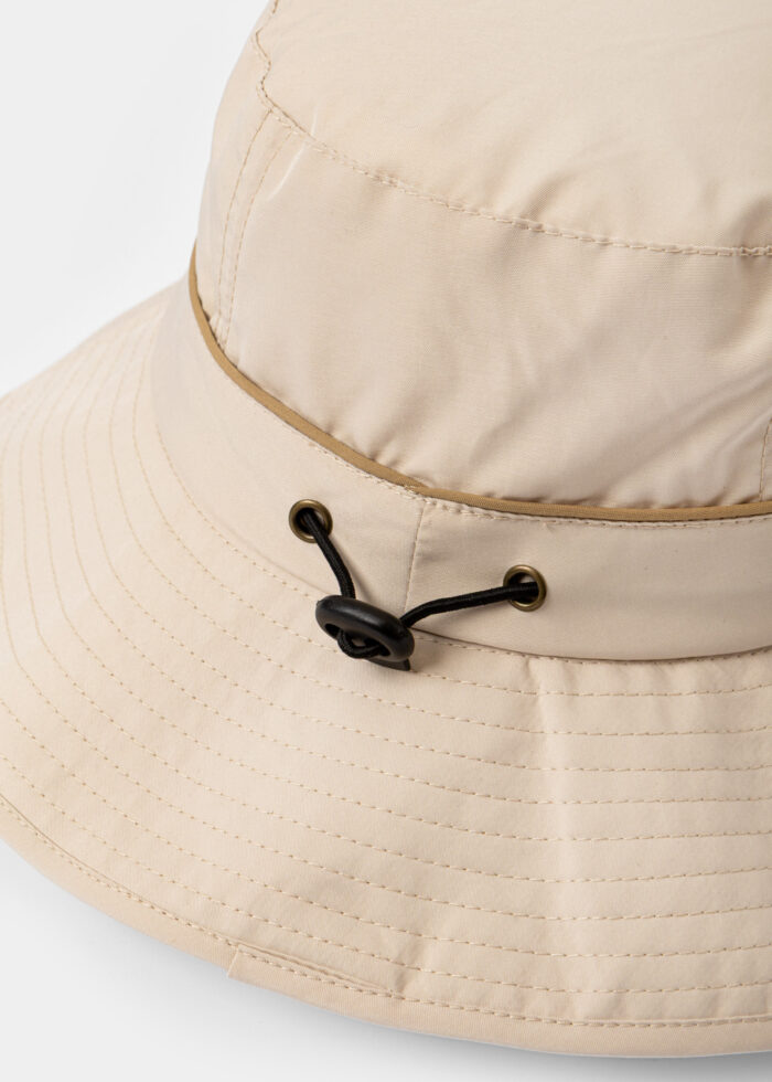 Beige Active Hat w/ Hidden Neck Protector - Image 3