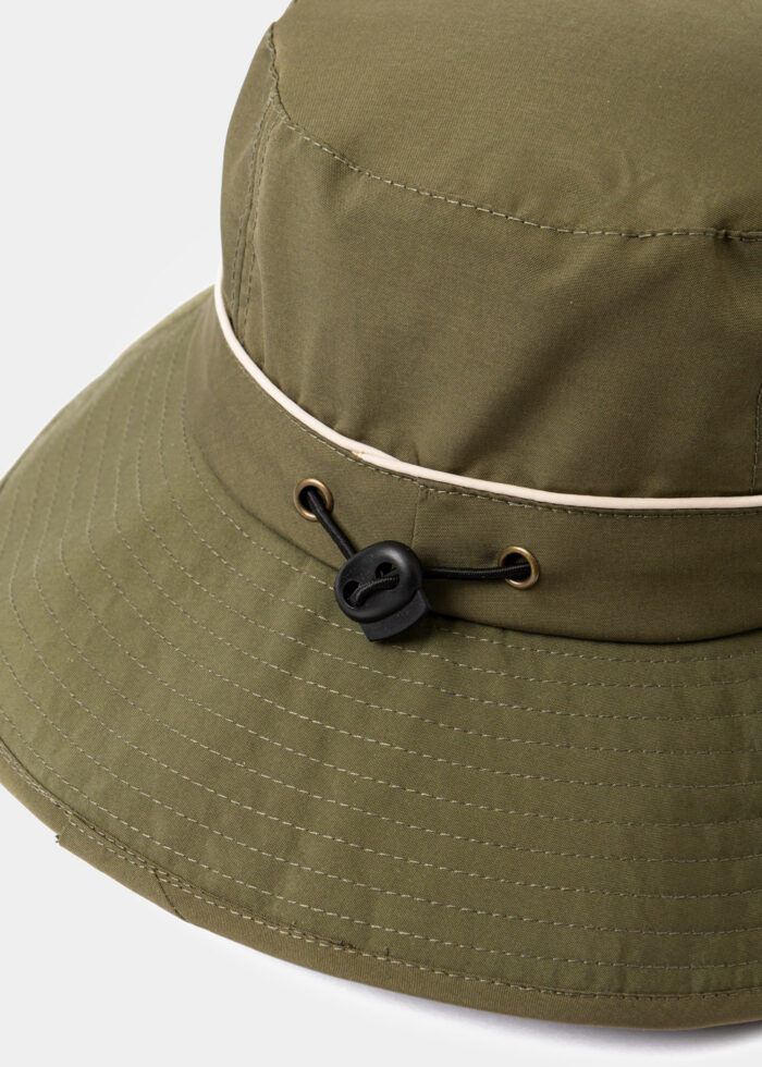 Khaki Active Hat w/ Hidden Neck Protector - Image 3