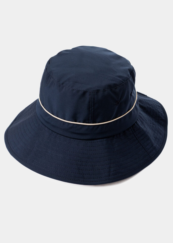 Navy Blue Active Hat w/ Hidden Neck Protector - Image 2