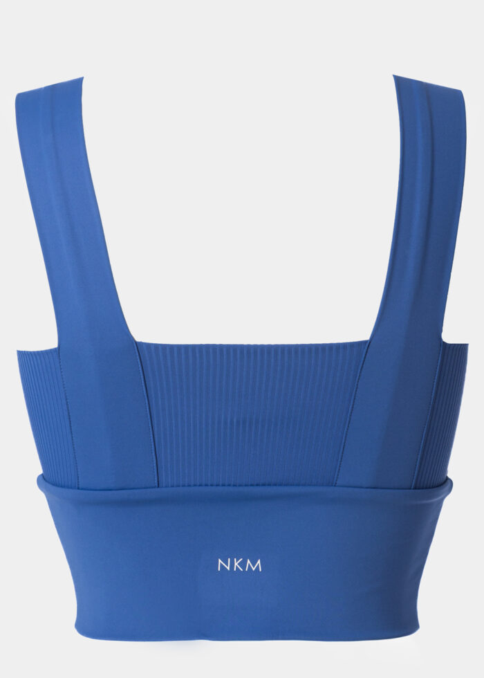 Royal Blue Ribbed Top - Image 2