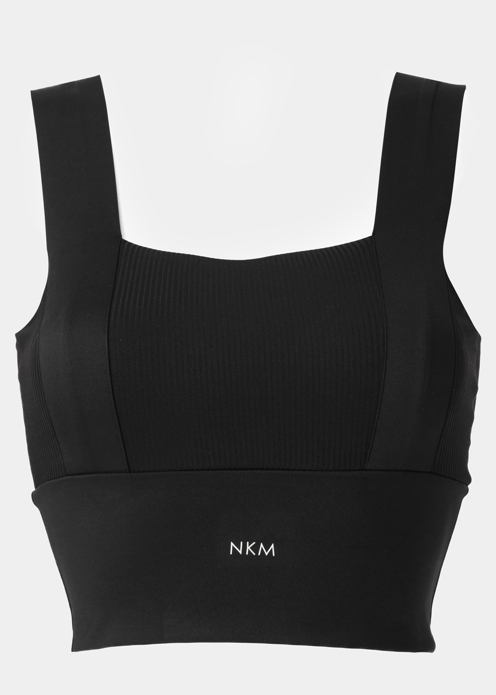 G28A7082 copy Black Ribbed Top - Image 1