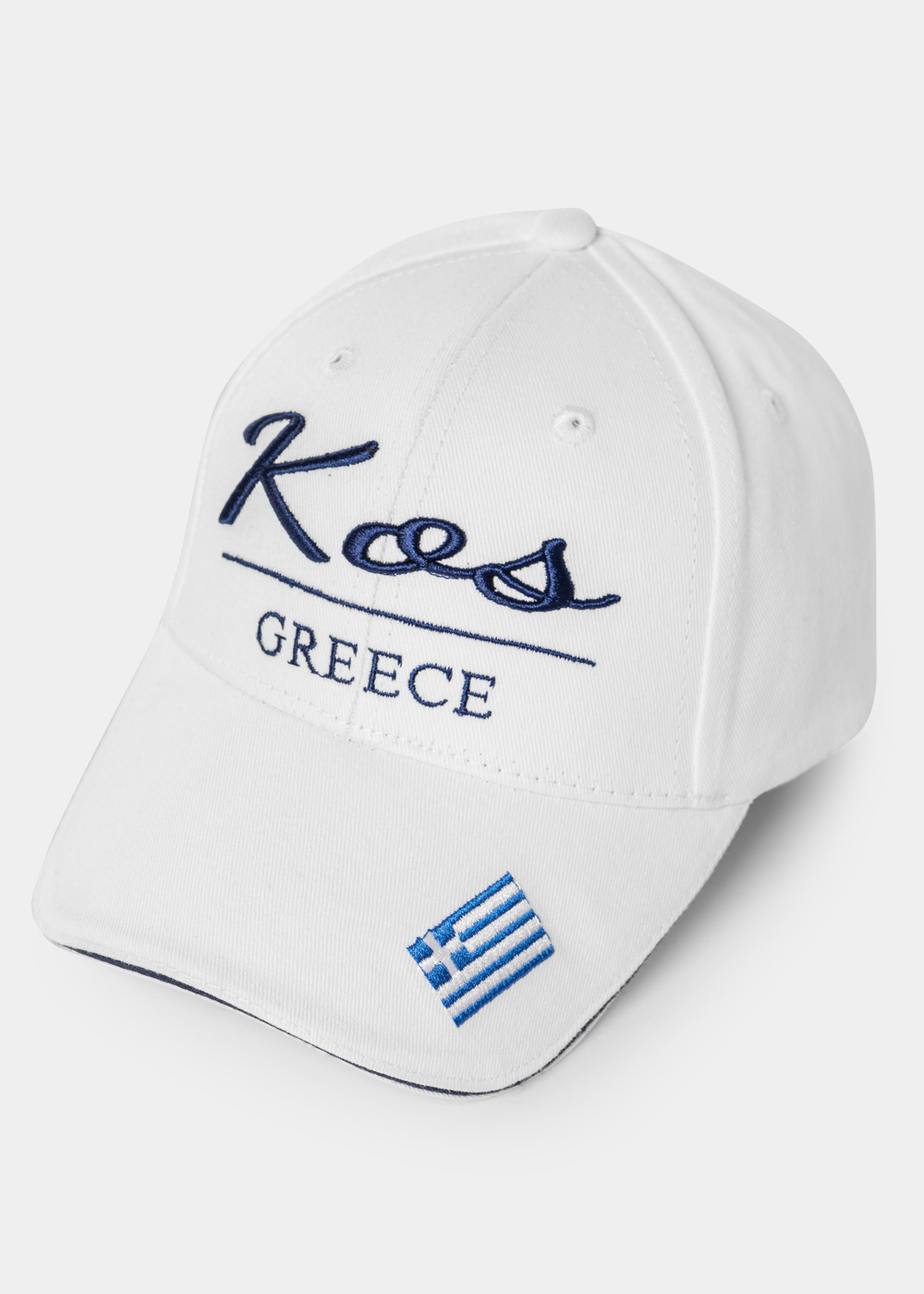 G28A6365 copy Kids Kos White w/ Greek Flag - Image 1